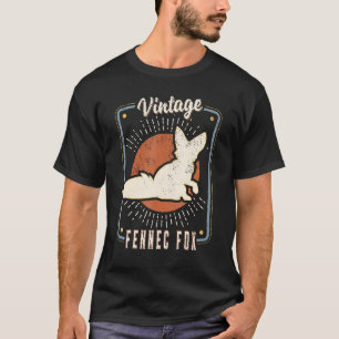 Fennec Fox Vintage Retro Classic Animal Love 1 T-Shirt