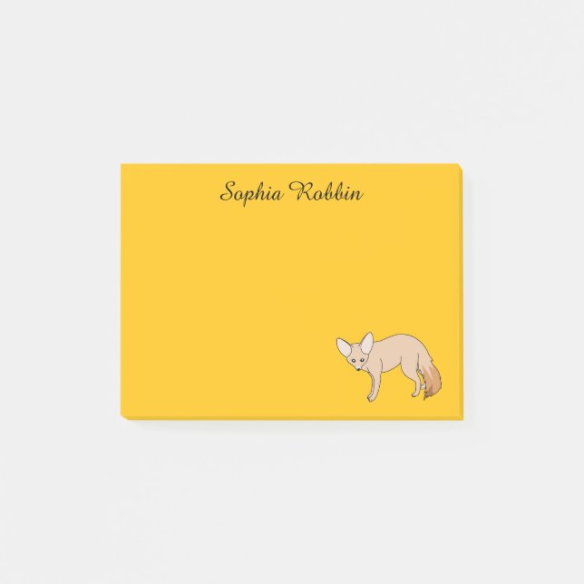 Fennec Foxes Post-it Notes (Front)