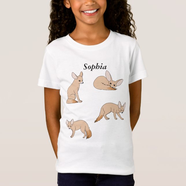 Fennec Foxes T-Shirt (Front)
