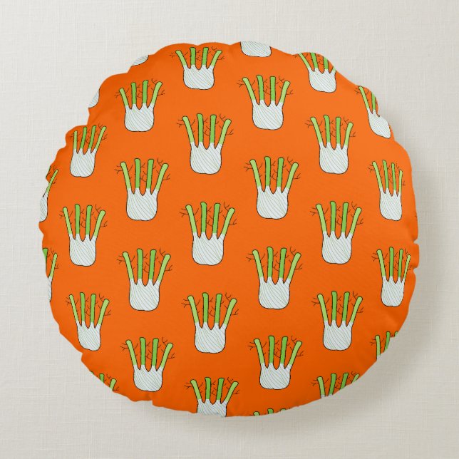 Fennel Round Cushion (Front)