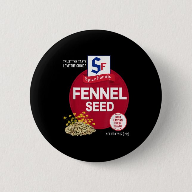 Fennel Seed Halloween Sce Costume Group Matching  6 Cm Round Badge (Front)