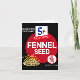 Fennel Seed Halloween Sce Costume Group Matching  Card