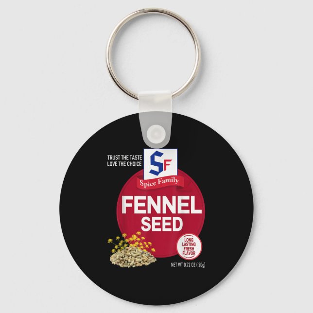 Fennel Seed Halloween Sce Costume Group Matching  Key Ring (Front)