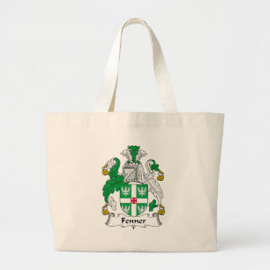 Fenner Family Crest Large Tote Bag
