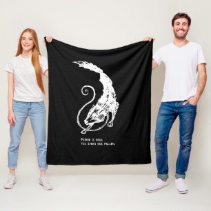 Fenrir Fenris is free dog viking norse mythology Fleece Blanket