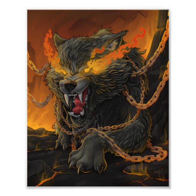 Fenrir Photo Print (Front)