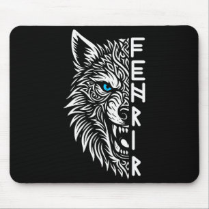 Fenrir Viking Wolf Of Odin Norse Viking Celtic Fen Mouse Mat