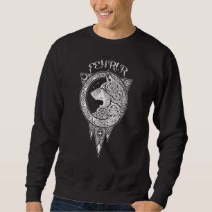 Fenrir Wolf Of Odin Norse Nordic Mythology Viking Sweatshirt