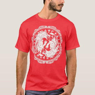 Fenrir Wolf Of Odin Norse Runes Viking Northmen My T-Shirt
