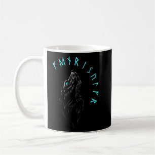 Fenriswolf Nordic Viking Warrior Ragnarök Coffee Mug