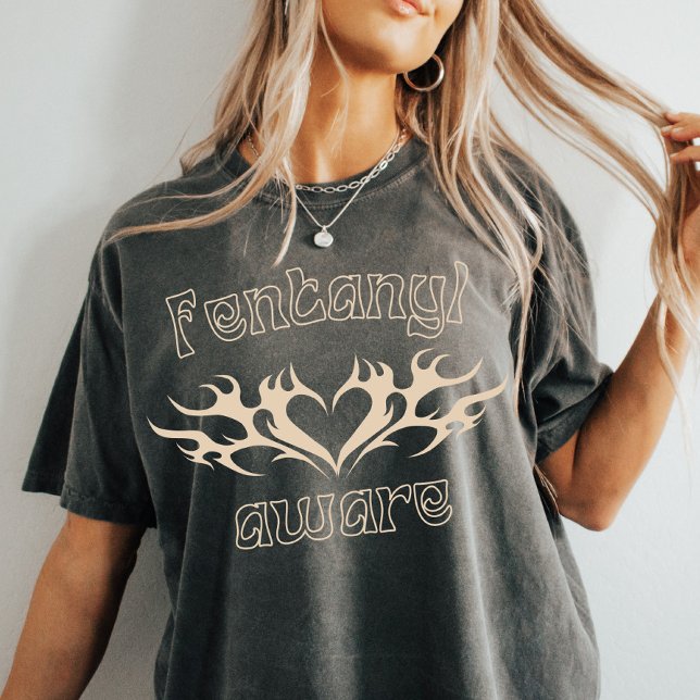 Fentanyl Aware, Harm Reduction, Overdose Awareness T-Shirt (Creator Uploaded)