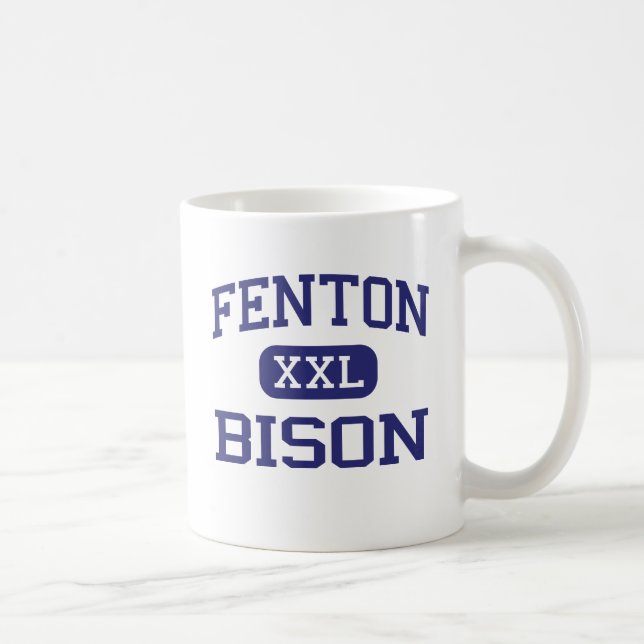 Fenton - Bison - High - Bensenville Illinois Coffee Mug (Right)