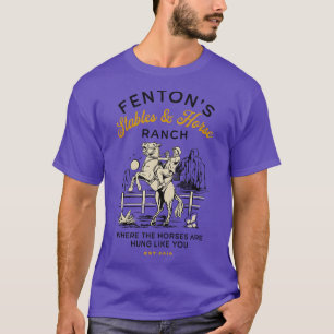 Fentons Stables Horse Ranch Est 2019 T-Shirt
