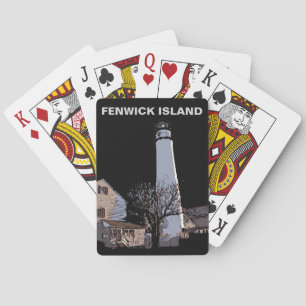 FENWICK ISLAND LIGHT PLAYING CARDS