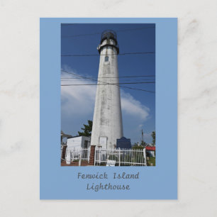 Fenwick Island Lighthouse Postcard