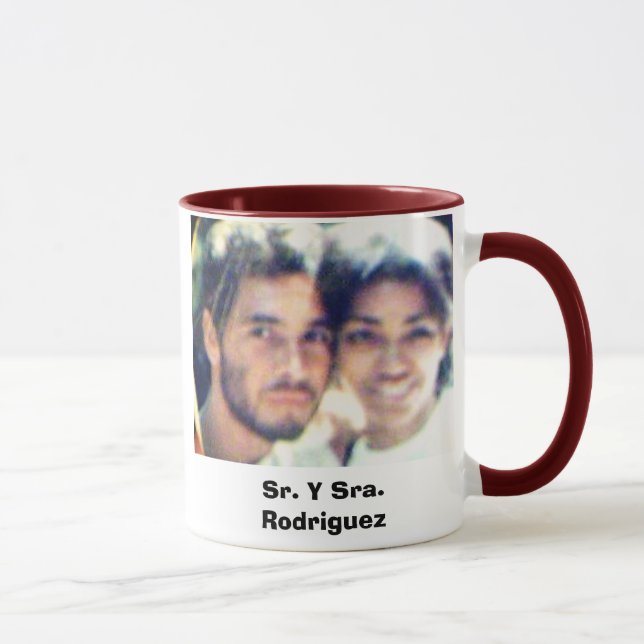 fer and p 11, Sr. Y Sra. Rodriguez Mug (Right)