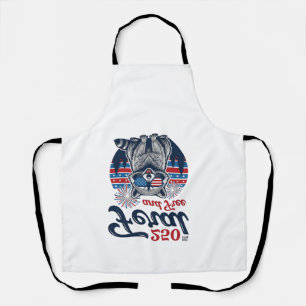 Feral 250 and Free Racoon Patriotic Vector Design Apron