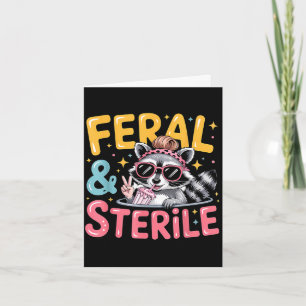 Feral and sterile hysterectomy recovery card