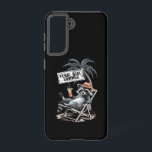 Feral Girl Summer Beach Funny Racoon Samsung Galaxy Case<br><div class="desc">Feral Girl Summer Beach Funny Racoon</div>