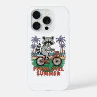 Feral Girl Summer Racoon Beach Vibes Wild Coastal