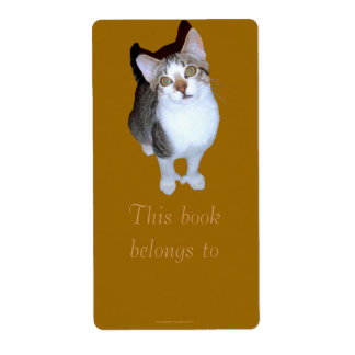 Feral Kitten "Hemming" Bookplate