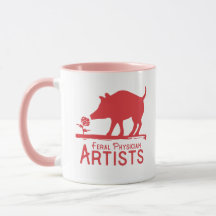 Feral Physician Artists mug