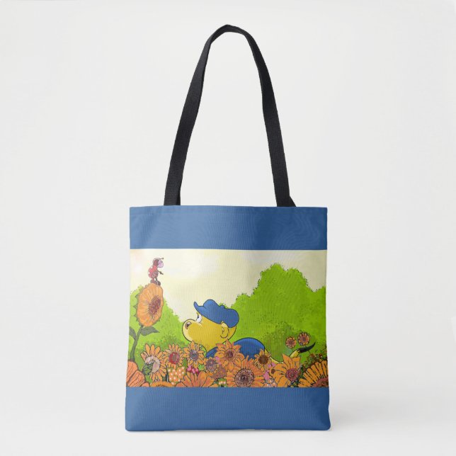 Ferald and Mizz Ladybug Tote Bag (Front)