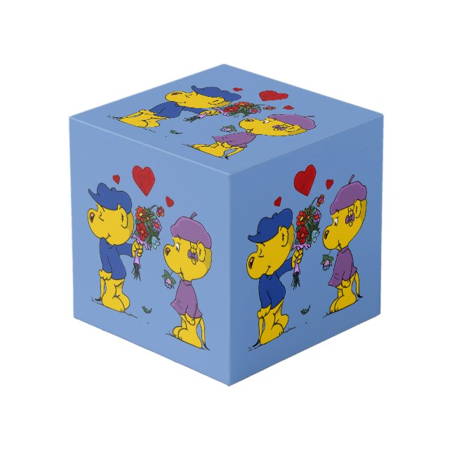 Ferald and Sahsha Ferret Cube (Front Angled)