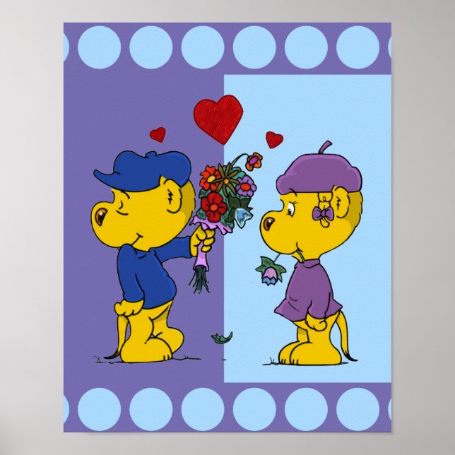 Ferald and Sahsha Ferret Poster (Front)