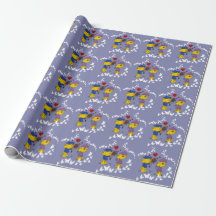 Ferald and Sahsha Ferret Wrapping Paper