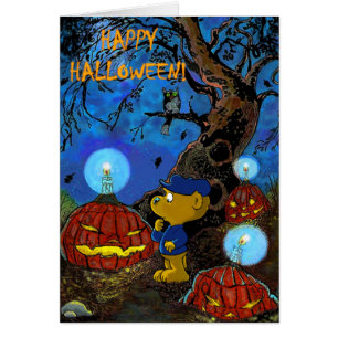 Ferald and The Rotten Pumpkins Greeting Card