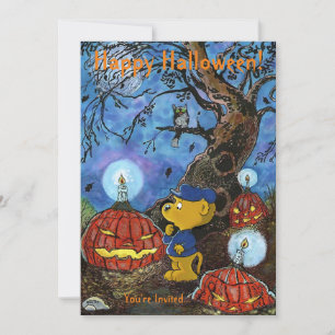 Ferald and The Rotten Pumpkins Invitation