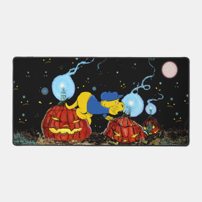 Ferald and The Rotten Pumpkins Kids Desk Mat (Front)