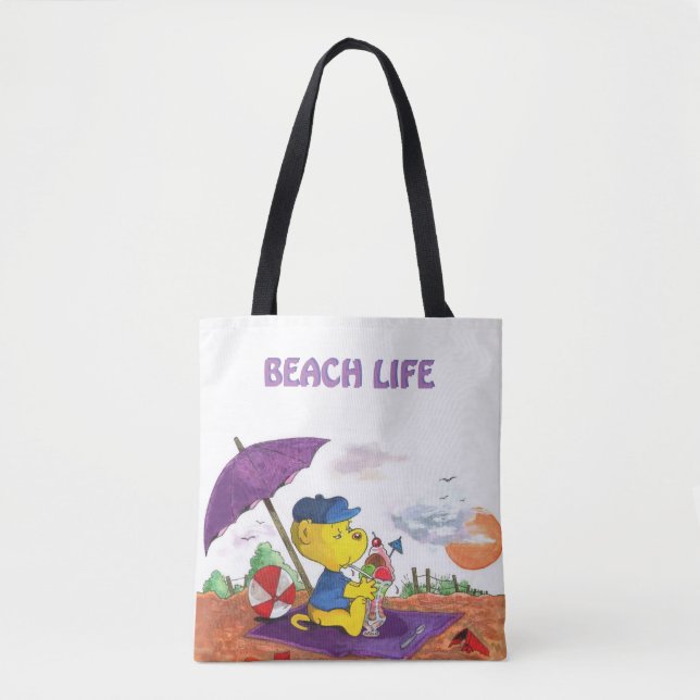 Ferald | Beach Tote Bag (Front)
