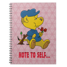 Ferald Eating Roses Notebook