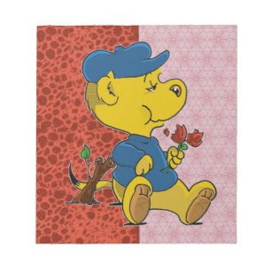 Ferald Eating Roses Notepad