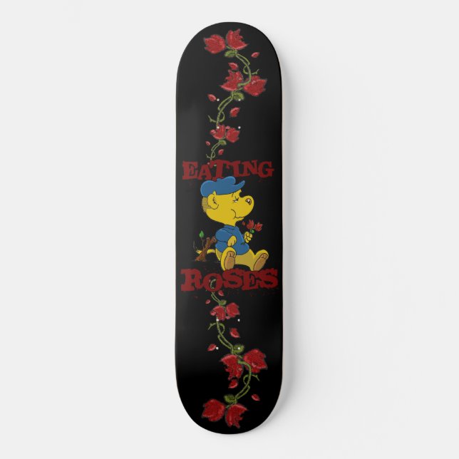 Ferald Eating Roses Skateboard (Front)