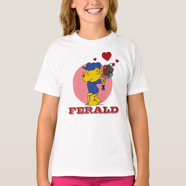 Ferald | Hearts and Flowers T-Shirt (Front)