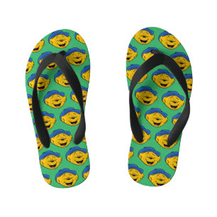 Ferald Laughing Emoji  Kid's Flip Flops