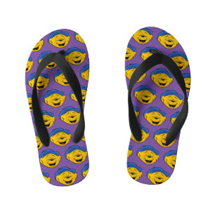 Ferald Laughing Emoji  Kid's Flip Flops