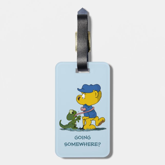 Ferald Luggage Tag (Back Vertical)