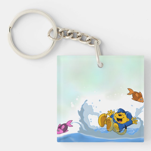 Ferald Picture Book  Key Ring (Front)