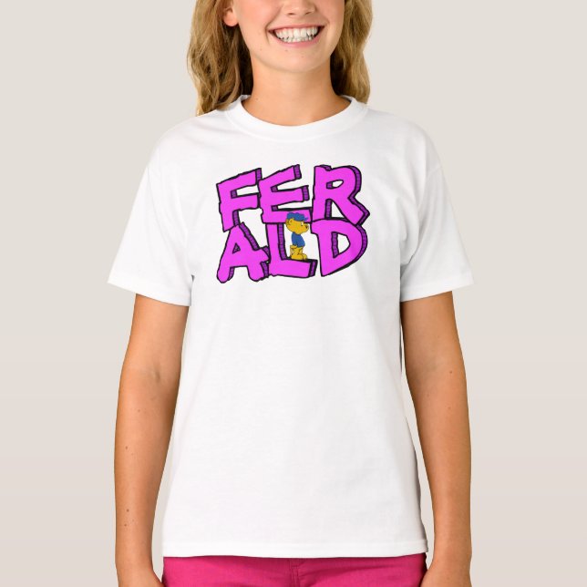 Ferald Standing On His Name T-Shirt (Front)