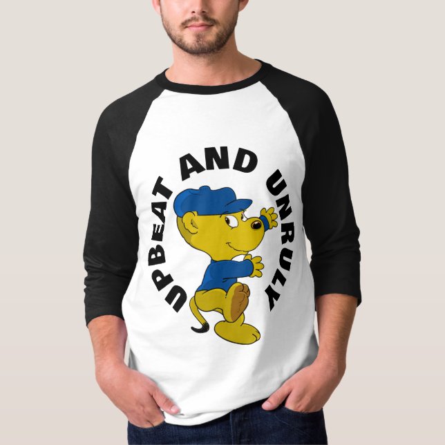 Ferald: Upbeat And Unruly T-Shirt (Front)