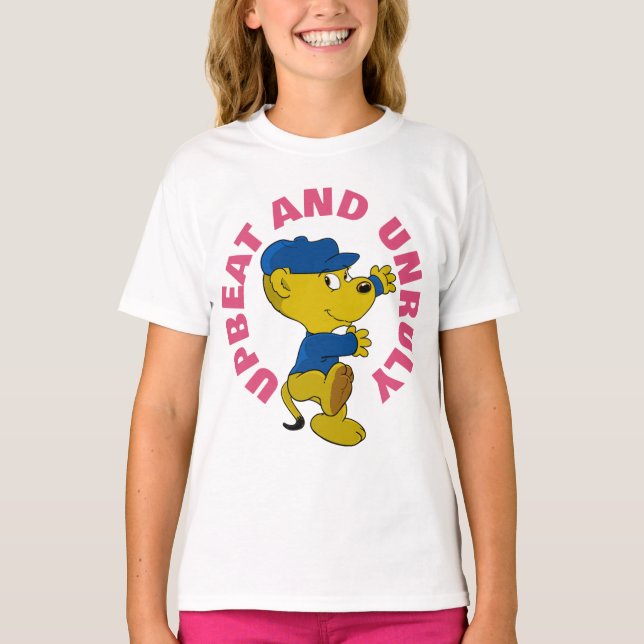 Ferald: Upbeat And Unruly T-Shirt (Front)
