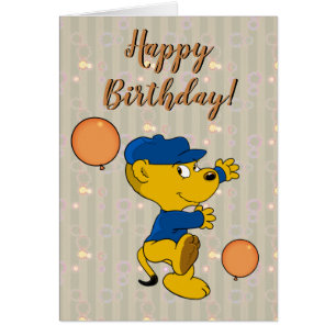 Ferald Upbeat Birthday Card