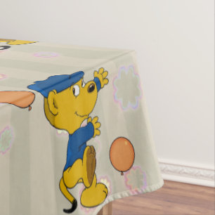 Ferald Upbeat Birthday Tablecloth