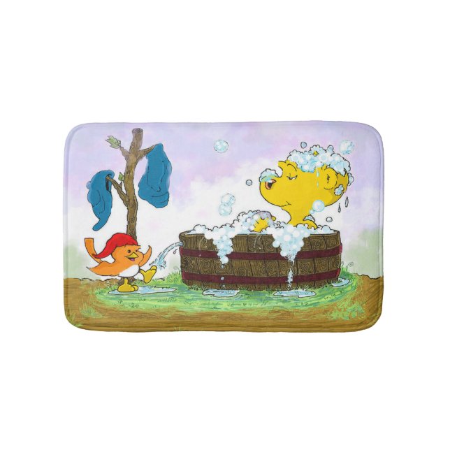 Ferald's Bubble Bath Mat (Front)
