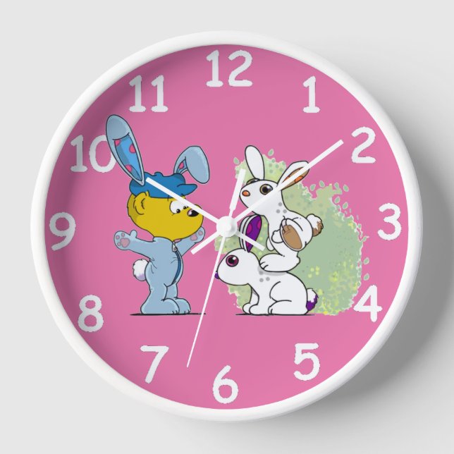 Ferald's Bunny Suit Clock (Front)