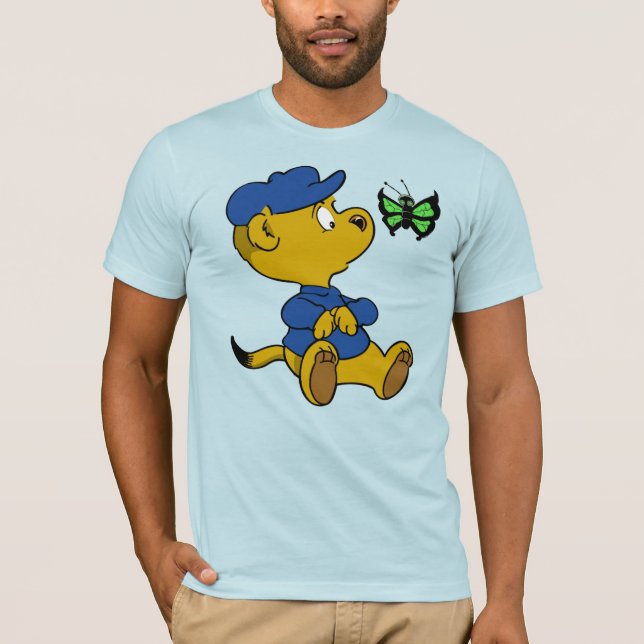 Ferald's Butterfly Green T-Shirt (Front)
